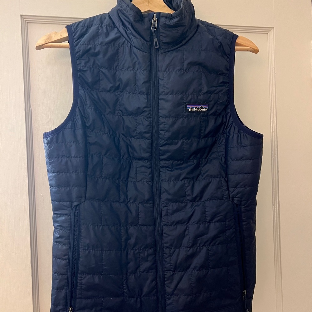 Patagonia Navy Nanopuff Vest